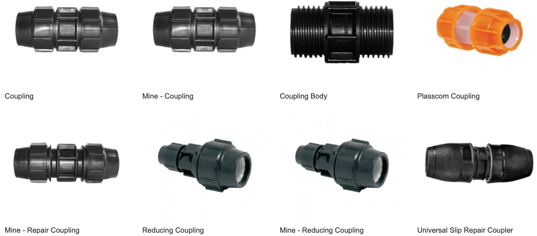 PLASSON OFFERS A RANGE OF METRIC COUPLING FITTINGS FOR PLUMBING
