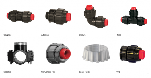 Rural compression fittings from Plasson Australia