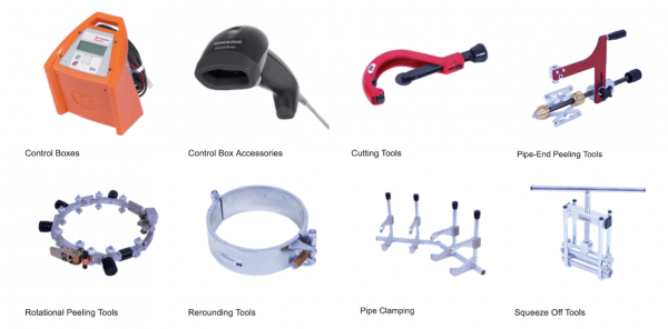 Plasson Australia tooling equipment for EF welding